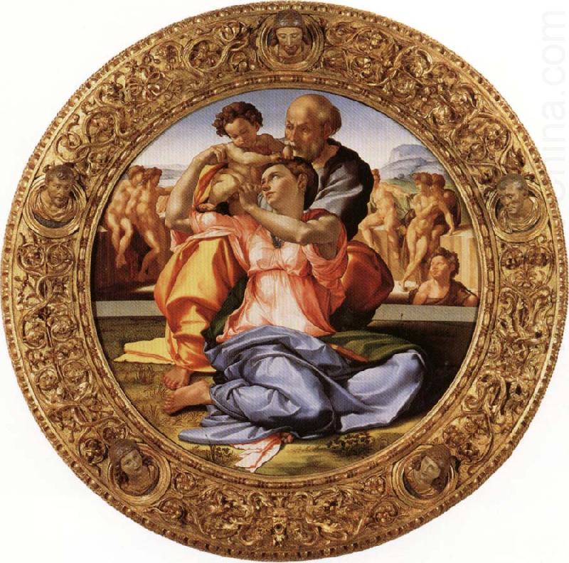 Holy Family, Michelangelo Buonarroti